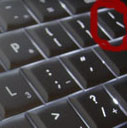 Here's the key that popped off my MBP